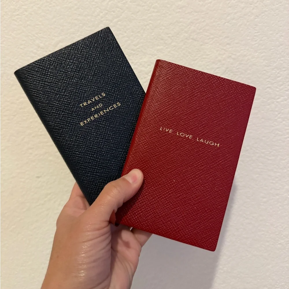 2 SMYTHSON Panama Notebooks new, 1 box - Picture 1 of 6